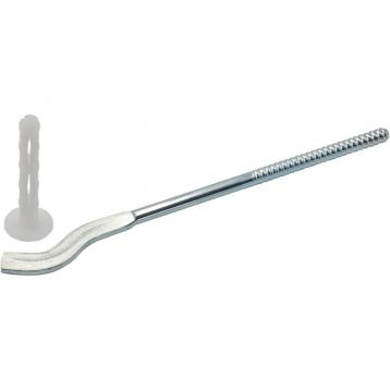 Кронштейн для алюминиевого радиатора гипсокартон 245 x 8,8 мм RM (942245001)