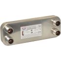 Теплообмінник ZB 250 (INOX AISI 316L) 10 пластин 4 x Ø1"G Zilmet S.p.A. (17B2501004)