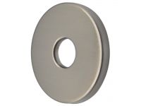 Декоративная накладка (латунь) Ø55 x 15 мм BRUSH SILVER "MINIMALIST" Carlo Poletti Srl (A56804J)