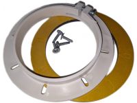 Фланец пластиковый с прокладкой к котлу d100 mm