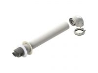 A3844 Коаксиальний гор. компл. ПЗ/ГВ для конденс. котлів Ø60/100 mm (коліно і термінал L750 mm)