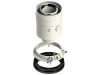 A32189 Вертикальний коаксиальний адаптер з отвором для тестування для конденс. котлів Ø60/100 mm