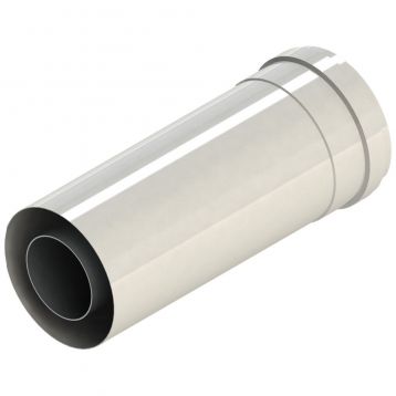 Удлинитель коаксиальный с раструбом для традиционных котлов d60/100 L-250 mm GROPPALLI S.R.L. (A370)