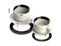 Комплект распределительного ПО/ГВ для конденсационных котлов d80/80 GROPPALLI S.R.L. (BB11120)