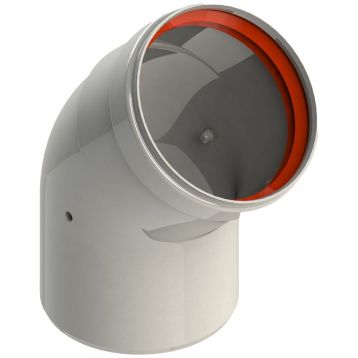 Колено для традиционных котлов d80 mm - 45 ° GROPPALLI S.R.L. (A3111050)