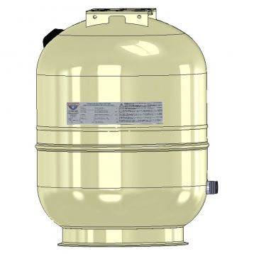 11A BEIGE Бак розш. HYDRO-PLUS 80 л 1" нерж NPT верх/кронш.Ø450 H621 мм 10bar -10+99°C Zilmet S.p.A