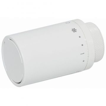 A49500EF Термостатична головка TERMODESIGN L (запобіжник) БІЛА M30 x 1,5 Carlo Poletti Srl