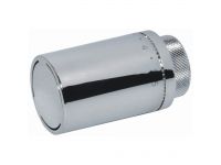 A49500B Термостатична головка TERMODESIGN L (запобіжник) ХРОМ M30 x 1,5 Carlo Poletti Srl