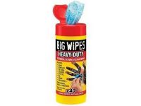 Серветки чистячі промислові 17 см х 25 см туба 48 шт BIG WIPES INDUSTRIAL "+" (20294008) - 1