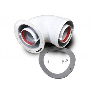 Стартовый угол (установочные) 60/100 для котла Navien