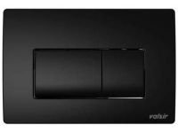 Клавіша (пневматіка) TROPEA S P1 чорна глянцева ABS пластик Valsir S.p.A. (VS0872641)