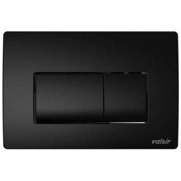 Клавиша (пневматика) TROPEA S P1 черная глянцевая ABS пластик Valsir S.p.A. (VS0872641)