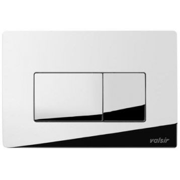 Клавіша (пневматика) TROPEA S P1 хром ABS пластик Valsir S.p.A. (VS0872635)