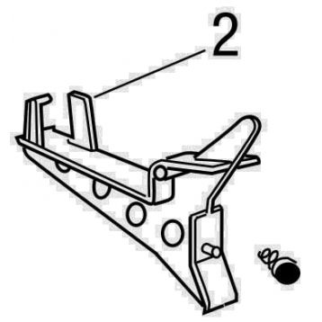 Рычаг для клавиши MEDUSA Valsir (VS0804050)