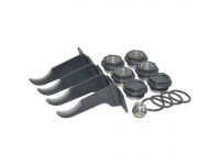 Монтажный комплект (4 кроншт.) для алюм. советов. 1" х 1/2" ARDESIA/SLATE GREY NOVA FLORIDA (550148E)