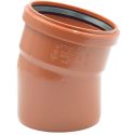 Коліно (зовнішня каналізація) Ø250 15° PVC (Ral 8023) REDI s.p.a. (0102591)