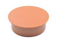 Заглушка (зовнішня каналізація) Ø250 PVC (Ral 8023) REDI s.p.a. (0662501)