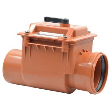 1555551 Обратный клапан (наружная канализация) 110 PVC (Ral 8023) REDI s.p.a.