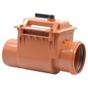 Обратный клапан (наружная канализация) Ø110 PVC (Ral 8023) REDI s.p.a. (1555551)