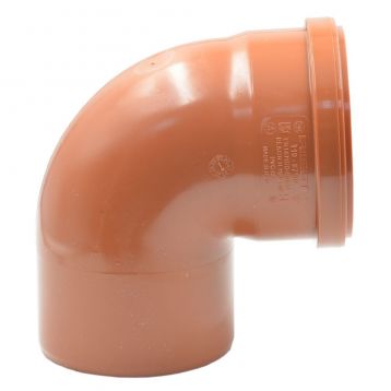 1145091 Коліно (зовнішня каналізація) 500 87 ° PVC (Ral 8023) REDI spa