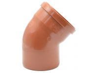 1124091 Колено (наружная канализация) 400 45° PVC (Ral 8023) REDI s.p.a.