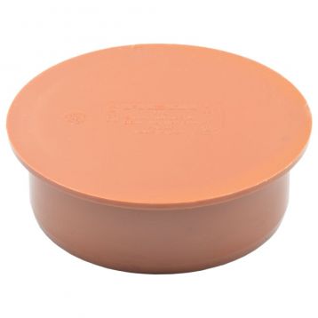 066160E Заглушка (наружная канализация) 160 PVC (Ral 8023) REDI s.p.a.