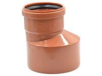 051205E Эксцентричный переходник (наружная канализация) 125-200 PVC (Ral 8023) REDI s.p.a.