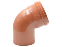 013165E Коліно (зовнішня каналізація) 160 67 ° PVC (Ral 8023) REDI spa