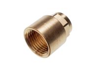 94270g Муфта Ø88,9 х 3" В (бронза) SANHA (14270893)