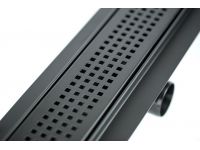 Решітка CUBE BLACK нержавіюча полірована L900 мм Capricorn S.A. (9-2994-900-00-35-10)