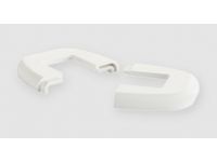 QKF Накладка для основи кріплення PK1, із пластмаси ABS RAL9010 MB (60705022)