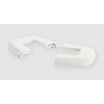 QKF Накладка для основания крепления PK1, из пластмассы ABS RAL9010 MB (60705022)