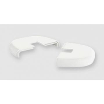 QKP Накладка для основи кріплення PK3, із пластмаси ABS RAL9010 MB (60705020)