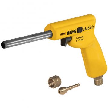 MACHO (ACETYLEN) турбо-горелка для жесткой и мягкой пайки ≤ D 64 мм 2500°C REMS (Германия) (161010)