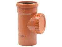 182115E / VSE020901 Ревизия (наружная канализация) 110 PVC (Ral 8023) REDI / VALSIR