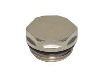 Заглушка ХРОМ Ø1/2" З (ущільнення EPDM) Marvit Spa (103100241)