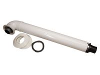 Комплект дымоход коаксиальный удлинитель для турбированых / традиционных котлов d60/100 AL + Fe Ferroli