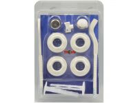 Монтажний комплект з кронштейнами для алюмінієвого радіатора 1" x 1/2" RM (10610012MS)