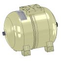 11A BEIGE Бак росш. HYDRO-PLUS 24 л 1" нерж NPT горизонт. Ø300 10 bar –10+99°C Zilmet SpA (11A0002442)