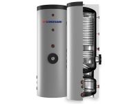 Бойлер комбинированный + буфер ТН 300/85 л BOLLY® 2 HY XL INOX CLASS A (2 змеевика) Cordivari srl