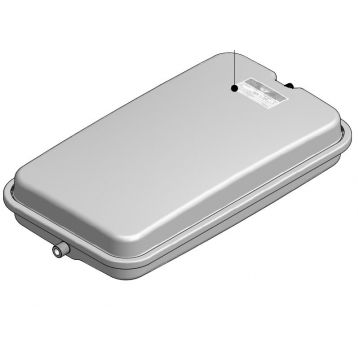 Бак расширительный прямоугольный плоский OP 8 л 3/8" Zilmet S.p.A. (13S0000804)