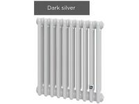 Трубчастий радіатор Multicolumn H570 3-2 (секцій) конф.99 (бокове 11/4") DARK SILVER DeLonghi (0Q1030570029900DARKSILVER)