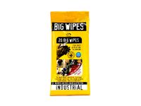Серветки чистячі промислові 17 см х 25 см упаковка 20 шт BIG WIPES INDUSTRIAL (20130000) - 1