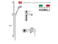 Набор смесителей ABC ДЛЯ ДУША 3 ​​в 1 NOBILI (ABL00002CR)