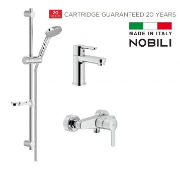 Набір змішувачів ABC ДЛЯ ДУШУ 3 в 1 NOBILI (ABL00002CR)
