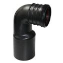 58906 Колено 90° до установки Ø110/90 удлиненное SANIT (Germany) (58.906.00..0000)