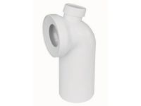 58110 Коліно 90° з верхнім відводом Ø50/40 до унітазу Ø110 SANIT (Germany) (58.110.01..0000)