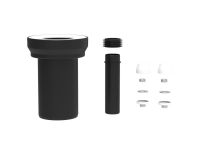 58933 Набор для установки PP (патрубок Ø90 180 мм + Ø45, белые накладки) SANIT (Germany) (58.933.00..0000)