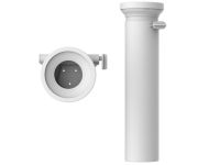 58213 Патрубок з зворотнім клапаном для унітаза L400 мм SANIT (Germany) (58.213.01..0000)