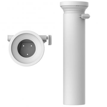 58213 Патрубок с обратным клапаном для унитаза L400 мм SANIT (Germany) (58.213.01..0000)